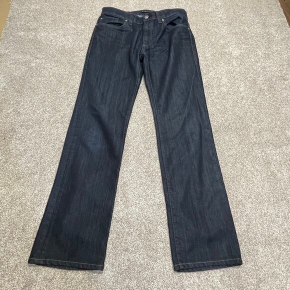 Fidelity 50-11 Mens Revolution Rinse Straight jeans sz 34 dark wash Blue Jeans - Picture 3 of 12